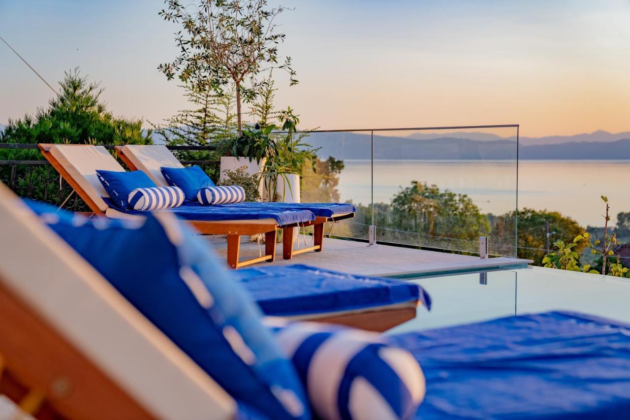 Casa Farmak - 4 Bedroom Lux Apartment With Infinity Pool & Lake View 奥赫里德 外观 照片